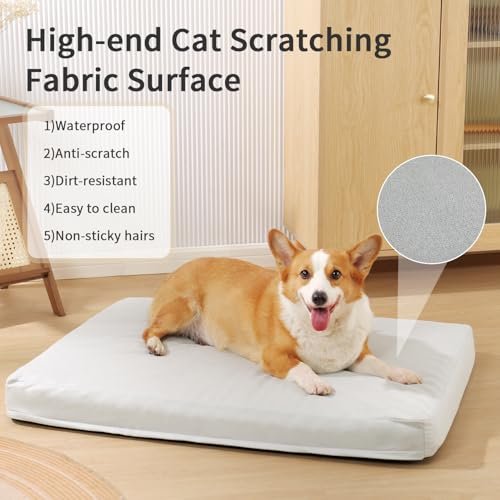 Chew Proof Orthopedic Dog Bed for Large Dogs - Waterproof & Durable - Image 3