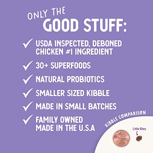 Health Extension Little Bites Chicken & Rice Small Dog Food 4lb – Natural, with Probiotics & Superfoods - Image 7