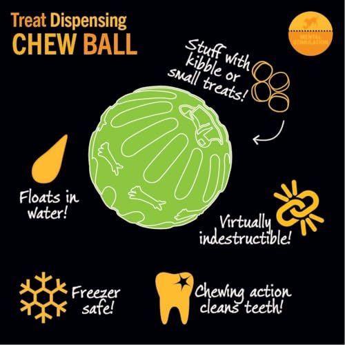 Durable Treat Dispensing Chew Ball for Large Dogs – Fun & Tough - Image 6
