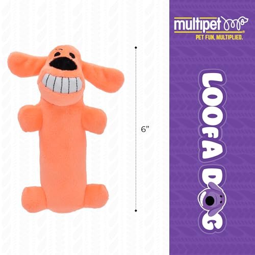 Mini Loofa Dog Toy 6-Inch – Soft, Squeaky, Assorted Colors - Image 6