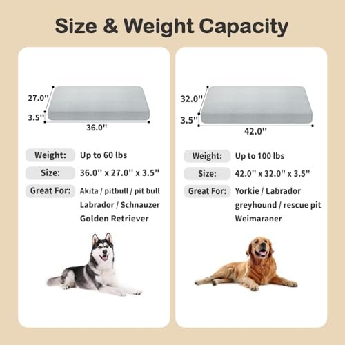 Chew Proof Orthopedic Dog Bed for Large Dogs - Waterproof & Durable - Image 6