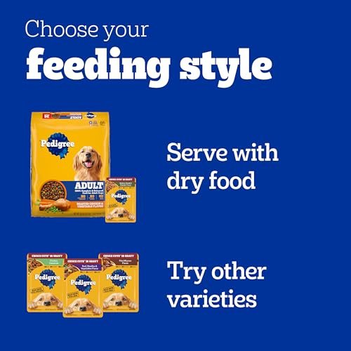 PEDIGREE Wet Dog Food Variety Pack in Gravy, 18 Soft Meaty Pouches - Image 9