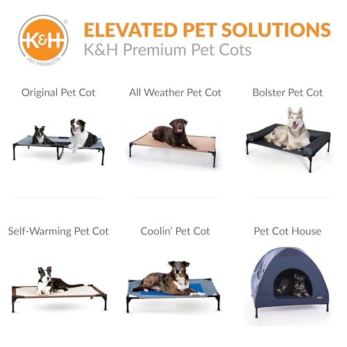 Cooling Elevated Dog Bed: Large Outdoor Cot Hammock for Camping & Comfort - Image 9