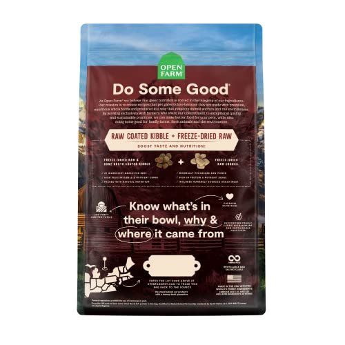 Open Farm RawMix Grain-Free Dog Food, Kibble + Raw, 3.5 lb Bag - Image 2
