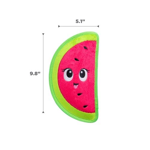 Durable Squeaky Dog Toy – Tough Watermelon Design, Medium Size - Image 7