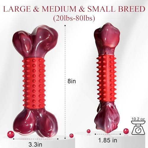 Durable Beef Flavored Dog Chew Toy for Aggressive Large Breeds - Image 5