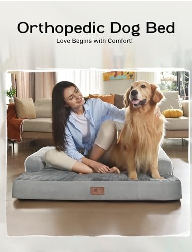 Orthopedic Memory Foam XL Dog Bed – Waterproof, Washable Cover - Image 7