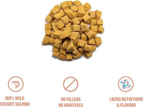 Nutri Bites Freeze-Dried Salmon Treats 18.3oz – Omega-3 for Pets - Image 3