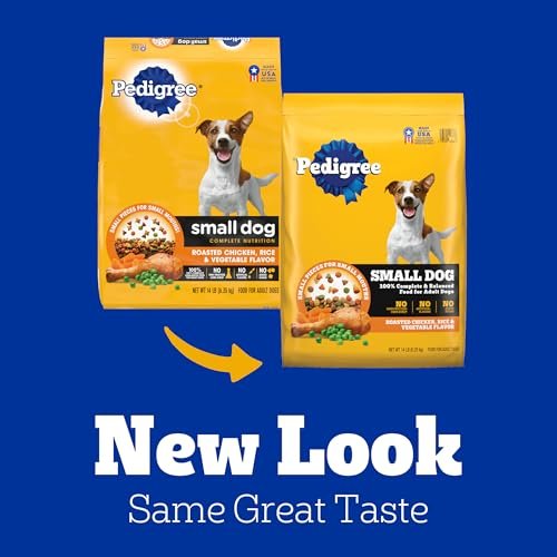Pedigree Small Dog Dry Food, Chicken & Rice, 14 lb – Complete Nutrition - Image 3