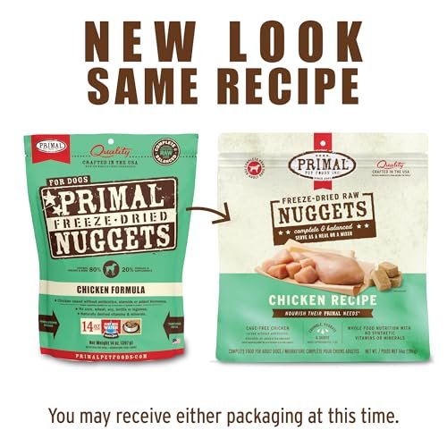 Primal Chicken Freeze-Dried Dog Food: Grain-Free High-Protein Raw Nuggets - Image 2