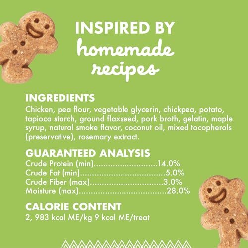 Buddy Biscuits Soft Dog Treats, Roasted Chicken, USA Baked, 5oz Pouch - Image 3