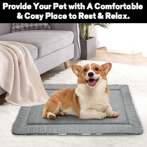 Reversible Dog Crate Pad – Soft, Washable Bed for Small to Large Pets - Image 7