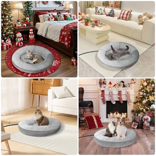 Cozy Heated Cat Bed: Warm Pet Comfort for Indoor Cats & Small Dogs - Image 6