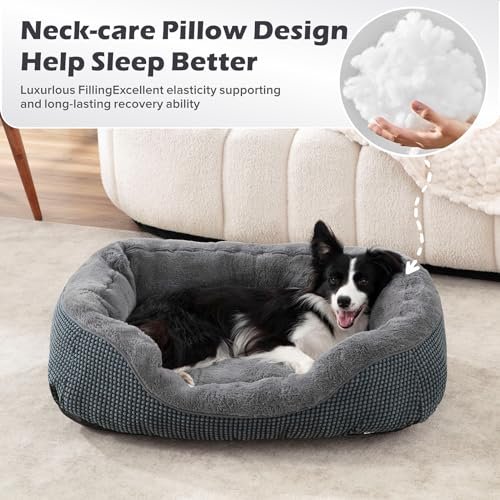 Cozy Orthopedic Small Dog & Cat Bed - Washable, Anti-Slip, Warming Pet Cushion S - Image 7