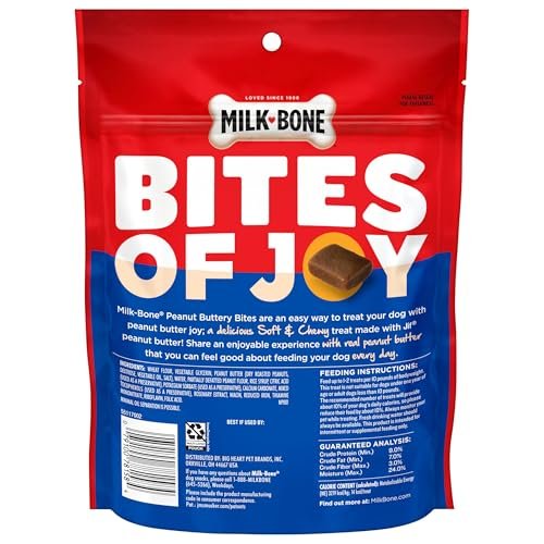 Milk-Bone Soft Dog Treats with Jif Peanut Butter, 11.8 oz Bag - Image 3
