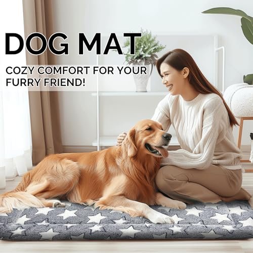 Cozy Pet Crate Mat: Soft Cushion for Dogs & Cats - Comfort Kennel Bed Gray Small - Image 6
