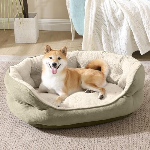 Orthopedic Dog Bed: Cozy Eco-Friendly Medium Large Chew Resistant Aloe - Image 2