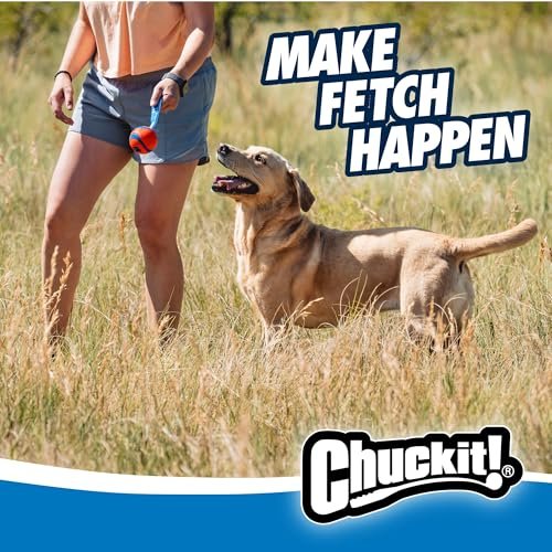 Chuckit! Ultra Tug Dog Toy: Durable Interactive Fetch Ball for Medium Dogs - Image 3