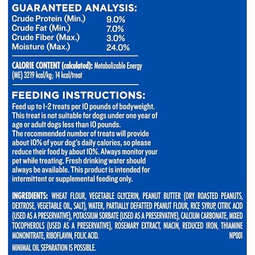 Milk-Bone Soft Dog Treats with Jif Peanut Butter, 11.8 oz Bag - Image 7