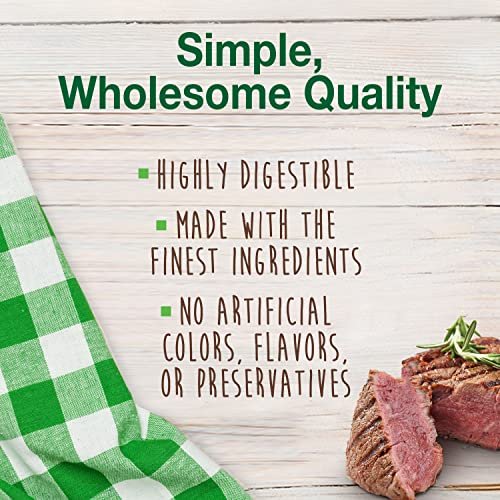 Nylabone Natural Dog Chews Roast Beef Flavor, Long Lasting, 4-Pack - Image 5