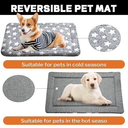 Reversible Dog Crate Pad – Soft, Washable Bed for Small to Large Pets - Image 3