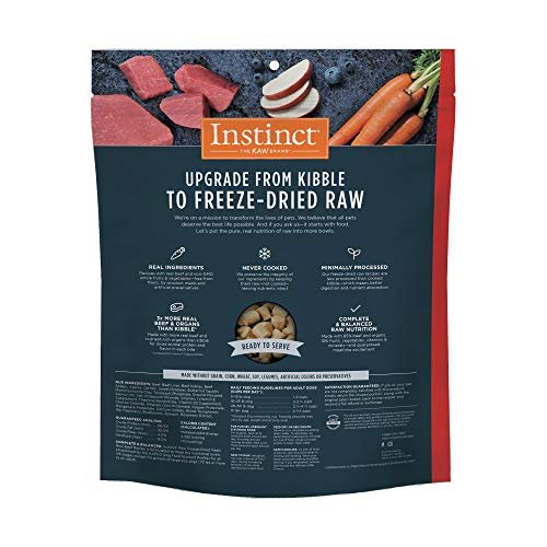 Freeze-Dried Raw Beef Dog Food, High Protein, 25 oz Bag - Image 2