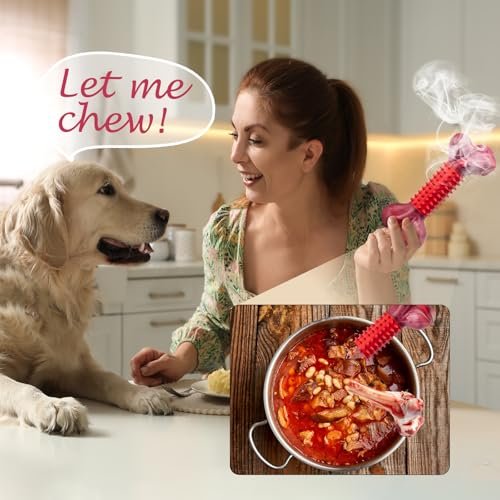 Durable Beef Flavored Dog Chew Toy for Aggressive Large Breeds - Image 2