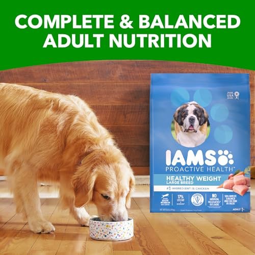 IAMS Healthy Weight Large Breed Adult Dog Food with Chicken, 29.1 lb - Image 10