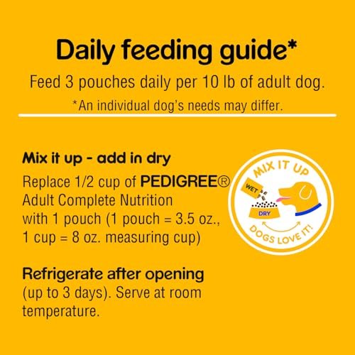 PEDIGREE Wet Dog Food Variety Pack in Gravy, 18 Soft Meaty Pouches - Image 7