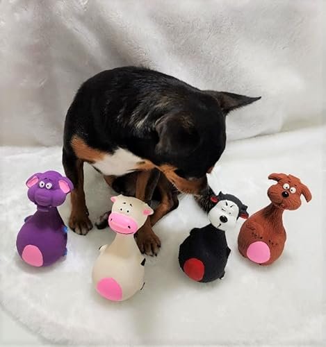 Interactive Dog Squeaky Toys: Durable Eco-Friendly Chew Toys for Small Dogs - Image 6