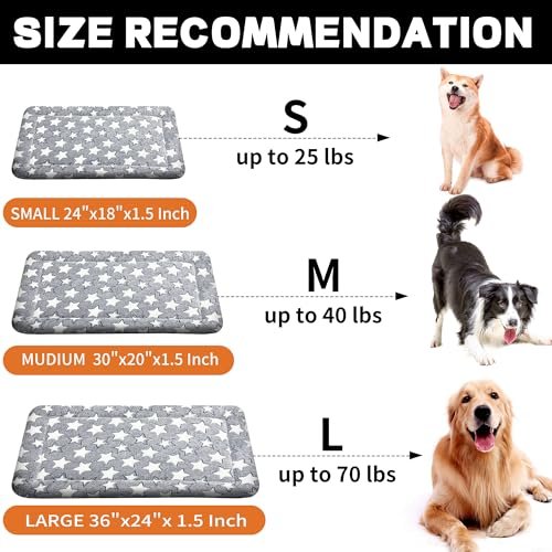 Reversible Dog Crate Pad – Soft, Washable Bed for Small to Large Pets - Image 2