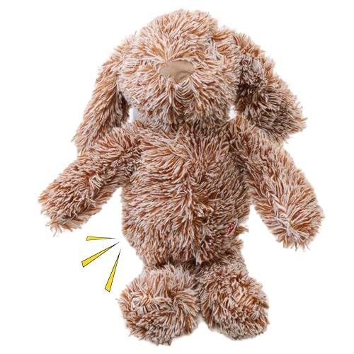 SPOT Cuddle Bunnies Plush Dog Toy with Squeaker for Medium to Large Dogs - Image 4