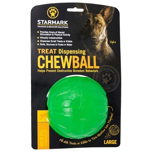 Durable Treat Dispensing Chew Ball for Large Dogs – Fun & Tough - Image 2
