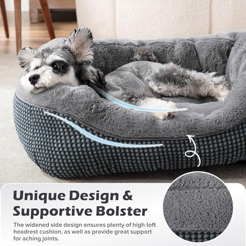 Cozy Orthopedic Small Dog & Cat Bed - Washable, Anti-Slip, Warming Pet Cushion S - Image 4