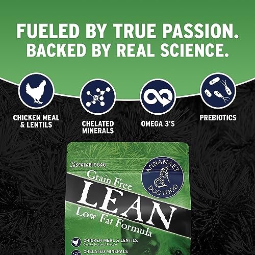 Low-Fat Dog Food: Grain-Free Chicken & Duck Recipe for Weight Management - Image 3