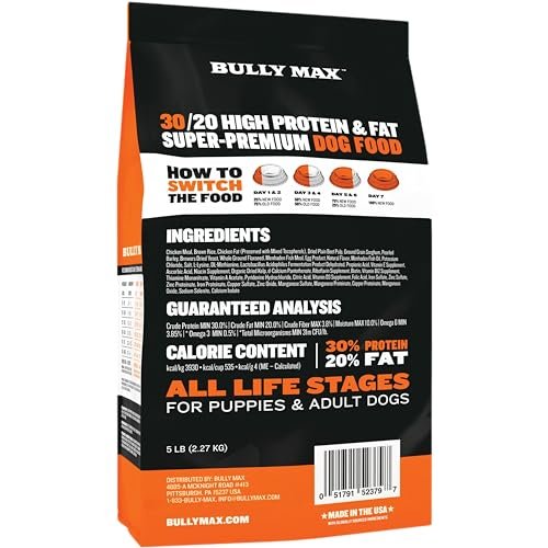 Bully Max High Calorie Dog Food for Muscle Gain & Weight Support - Image 5
