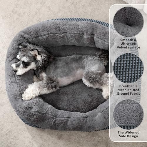Cozy Orthopedic Small Dog & Cat Bed - Washable, Anti-Slip, Warming Pet Cushion S - Image 2