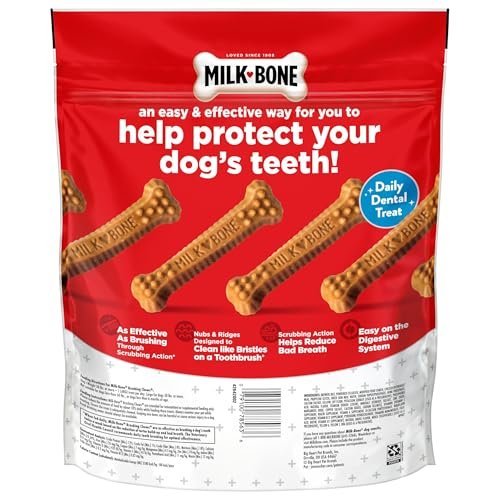 Milk-Bone Brushing Chews for Large Dogs - 25 Dental Treats Clean Teeth - Image 4