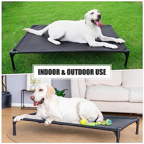 Durable Raised Dog Bed Large Breed 150lb Mesh Cooling Indoor Outdoor Cot - Image 6