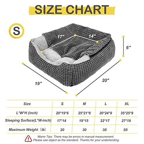 Orthopedic Dog Bed Cave: Calming Anti-Anxiety Pet Bed for All Sizes, Machine Washable - Image 4