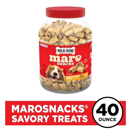 Milk-Bone MaroSnacks Peanut Butter Dog Treats with Calcium, 40oz - Image 3