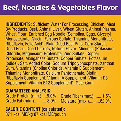 PEDIGREE Wet Dog Food Variety Pack in Gravy, 18 Soft Meaty Pouches - Image 4