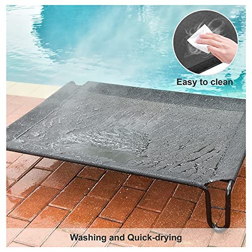 Pettycare Elevated Dog Bed - Waterproof, Cooling Cot for Large Dogs - Image 6