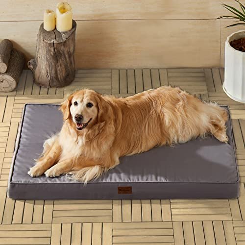 Orthopedic Waterproof Dog Bed for Large Breeds with Washable Cover - Image 8