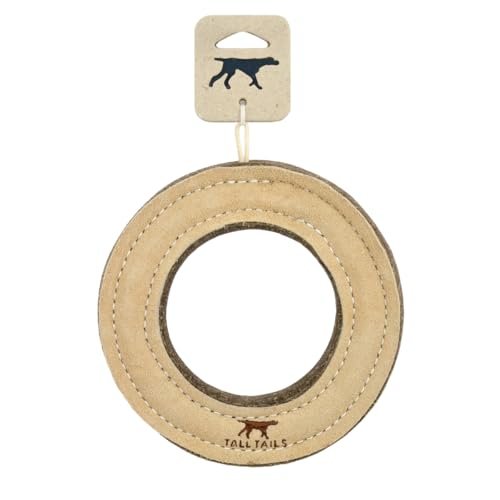 Durable Leather Ring Dog Toy - Interactive Fetch Training Chew Toy - Image 5