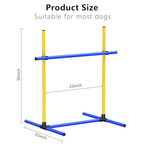 MAICOBI Dog Agility Training Set: Hurdles Obstacle Course for Indoor & Outdoor Use - Image 5