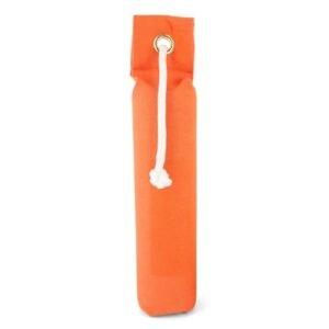 SportDOG Brand Canvas Dummies - Hunting Dog Training Tool - Weighted Bumper for Easy Throwing - Readily Holds Game Scent - Floats - Orange