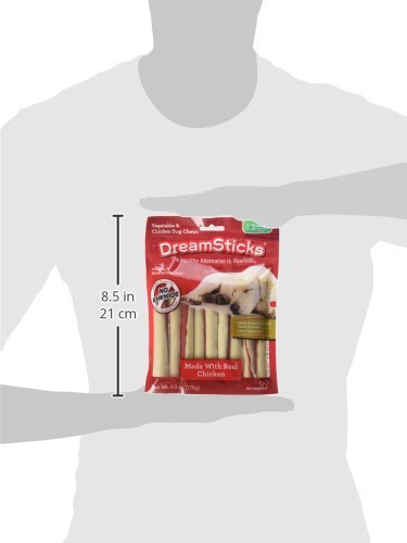 Healthy Chicken Veggie Dog Chews | Rawhide Free DreamBone Sticks (9 Count) - Image 10