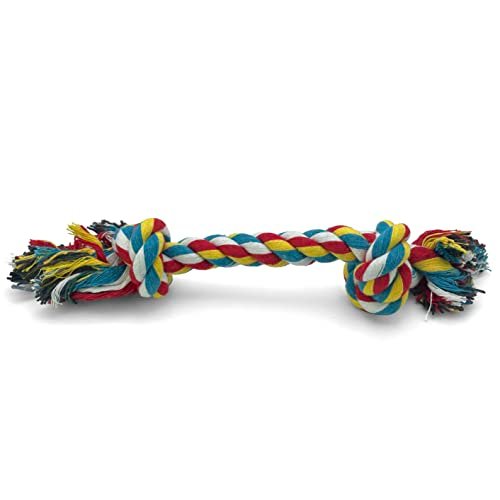 Durable 12" Knotted Rope Chew Toy for Large Dogs – Tough & Fun - Image 2