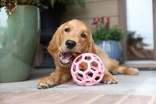 Interactive Dog Puzzle Ball Toy - Large Natural Rubber Roller for Mental Stimulation - Image 4